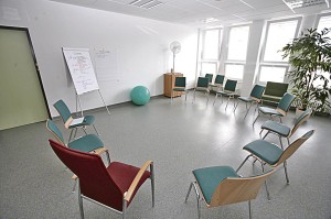 Raum für Gruppentherapie