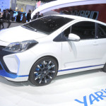 Toyota zeigt Konzeptfahrzeug Yaris Hybrid R. Foto: Auto-Reporter.NET