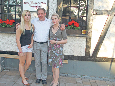 Martin Robrecht mit seiner Frau Barbara und seiner jüngsten Tochter
