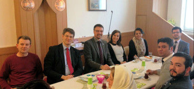 Bundestagsabgeordneter Patrick Schnieder und Landrat Heinz-Peter Thiel wurden beim deutsch-türkischen Kulturverein in Jünkerath herzlich empfangen.