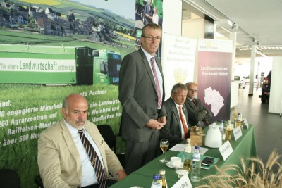 Präsident Michael Horper vom Bauern- und Winzerverband Rheinland-Nassau 