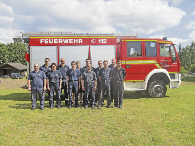 Die erfolgreiche Gruppe nach der erfolgreichen Abnahme Fotos: Feuerwehr Wittlich