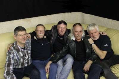 v.l.n.r.: Dieter Vegelan, Mathias Sommer, Markus Gleß, Klaus Obholzer, Rolf Niehörster