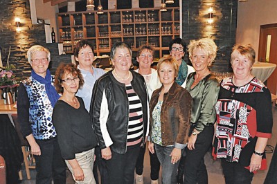 Der geschäftsführende Vorstand des Landfrauenverbandes Bernkastel-Wittlich mit seiner Morbacher Vorsitzenden Edith Baumgart (4.von links).