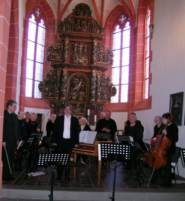 Vor dem barocken Hochaltar in der Driescher Wallfahrtskirche ließ es sich gut musizieren, wie das Sinfonieorchester Gerolstein eindrucksvoll unter Beweis stellte.