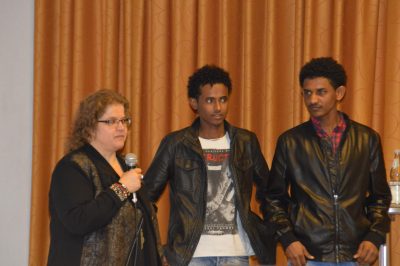Zwei junge Männer aus Eritrea stellten in Morbach ihr Herkunftsland vor. 