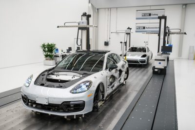 Qualitätszentrum Porsche Leipzig - Cubing Panamera
