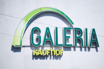 Das Logo der Kaufhauskette Galeria Kaufhof.